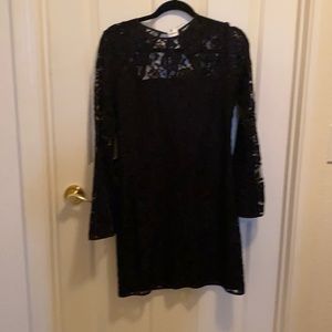 NWT Express size 12 black lace dress